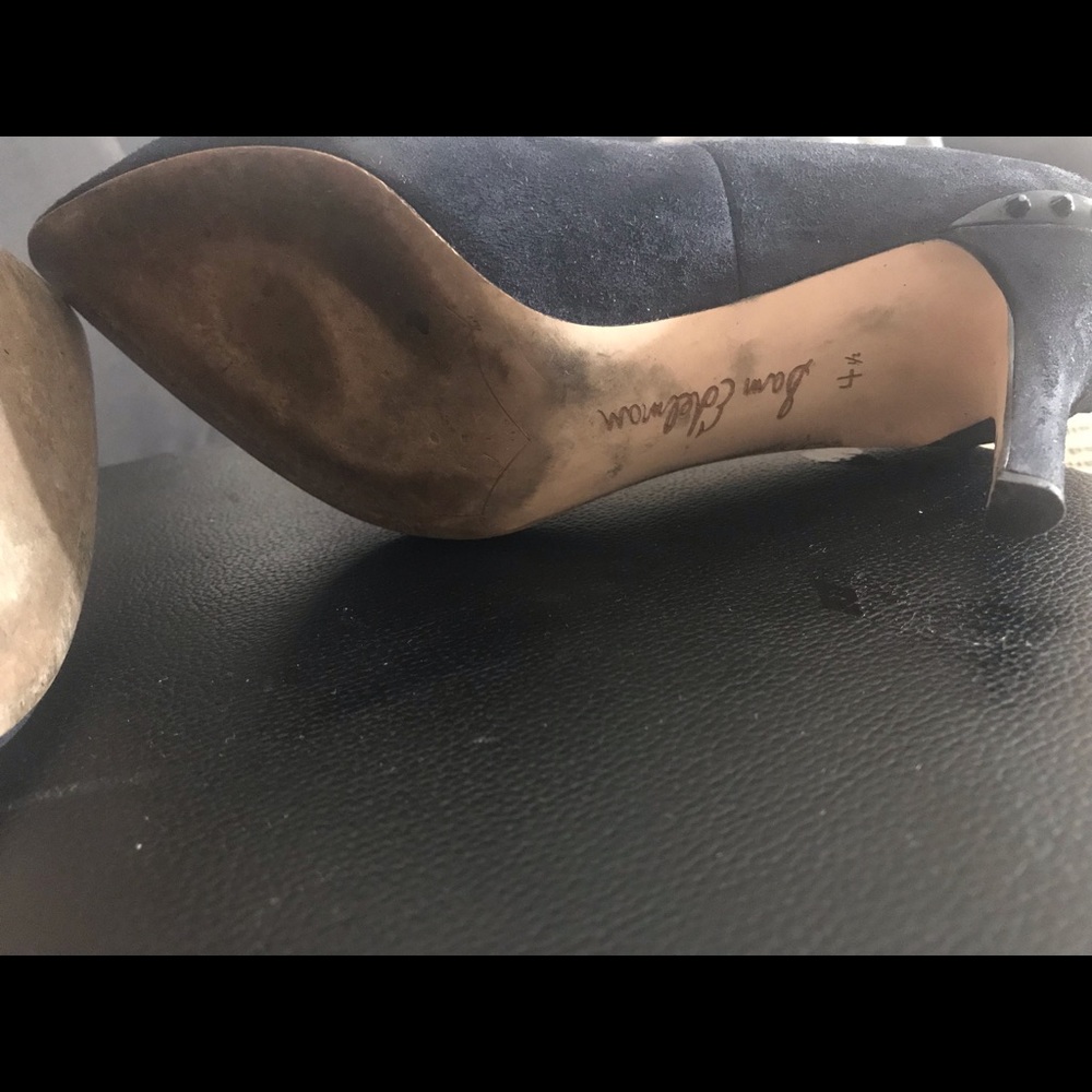 Sam Edelman 41/2 Tonia Pump In Navy Blue. - Picture 4 of 7